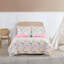 Ensemble d'édredon en microfibre rose Zinnia-1174078071