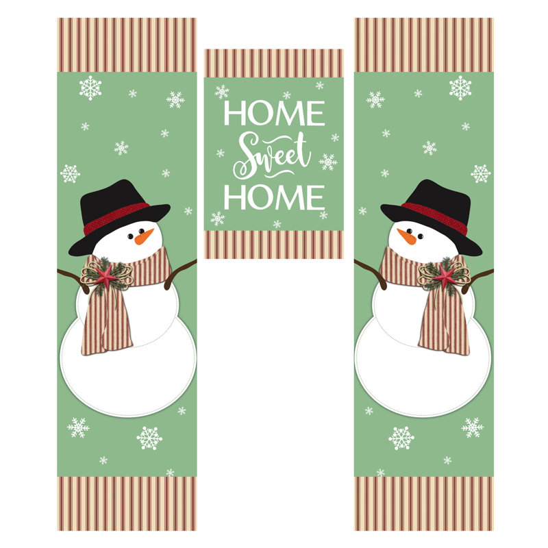 Couvercle de boîte aux lettres Winter Home Sweet Home