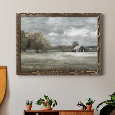 Country Quiet - Peinture sur toile encadrée