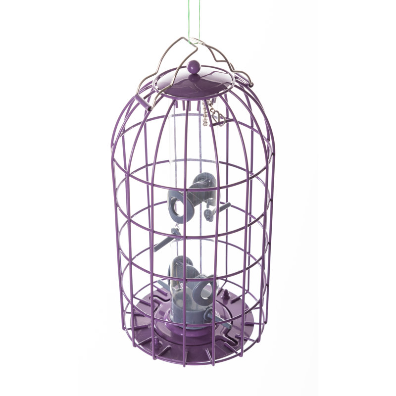 Dieks Metal Hanging Hopper Bird Feeder
