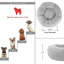 Lit rond rond pour chien Four Seasons