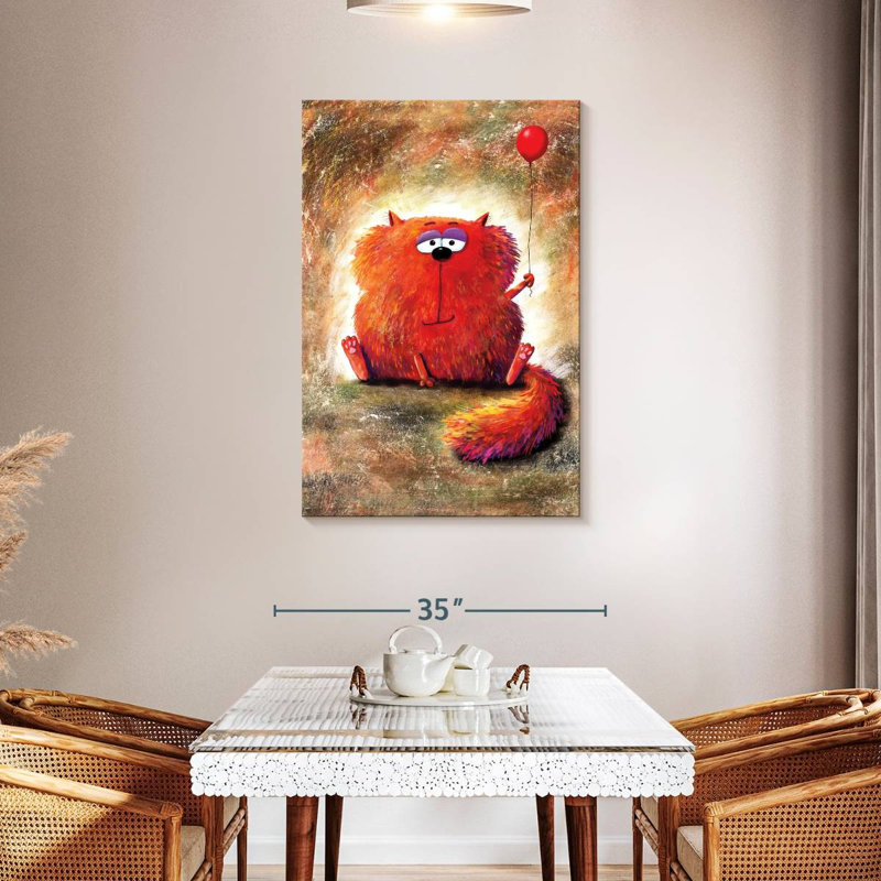 Fat Cat, 45" H x 30" W