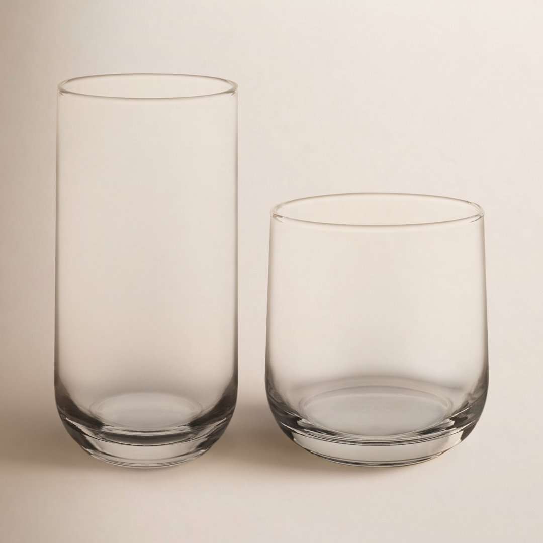 Libbey Ascent 16-Piece Tumbler and Rocks Glass Set (Set of 16) Libbey
