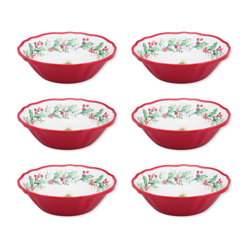 Christmas Tree, 7" Melamine Bowl S6