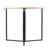 Vernett Extendable Round Metal Base Dining Table