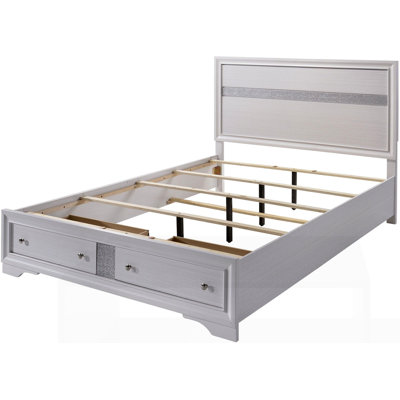 Tête de lit contemporaine à panneau 1pc avec tiroirs