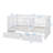 Twin Size Wooden Daybed With Fence-Style Guardrails For Safety And Two Built-In Storage Drawers-1765952082