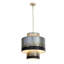 Grand luminaire suspendu 4 lumières Cannery-962910013-962910012