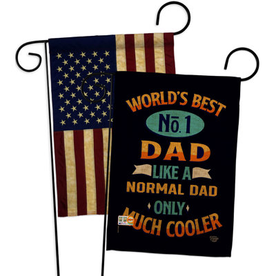 Drapeau de jardin en polyester 18,5 x 13 po Home Decor Home