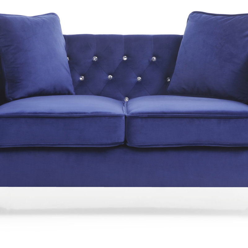 Causeuse élégante et contemporaine, élégance, Bleu