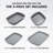 GreenPan Premiere Healthy Ceramic Nonstick 4-Piece Warp-Free Bakeware Set