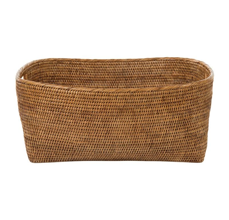 Panier en rotin Everard, Brun