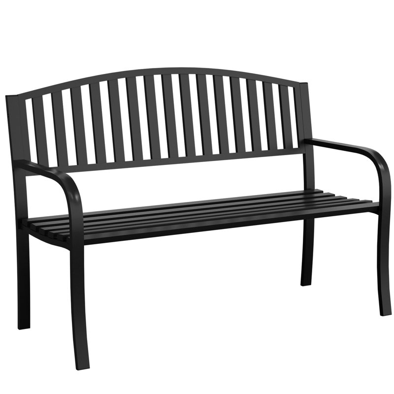 Banc de jardin en fer Efird