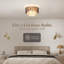 3 - Light Gold Tone Pendant