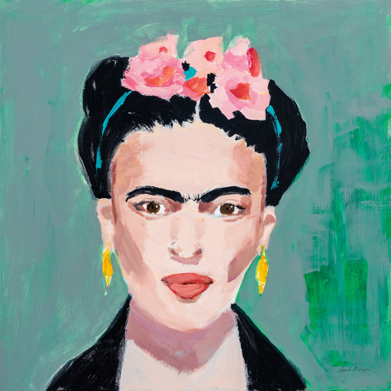 Frida by Pamela Munger - Wrapped Canvas Painting, 122cm H x 122cm W