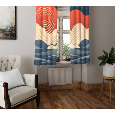 Betsi Semi Sheer Curtain Pair