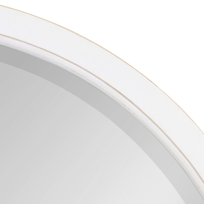 Hogan Flat Mirror, 32" x 32", White