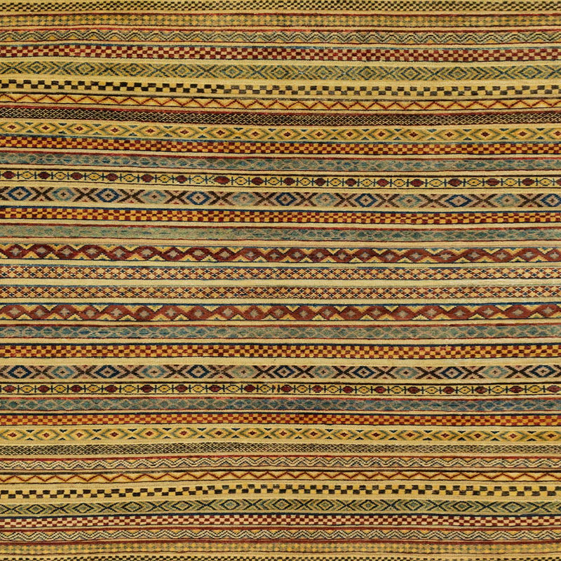 Abstract Indoor Rug, Square 7'