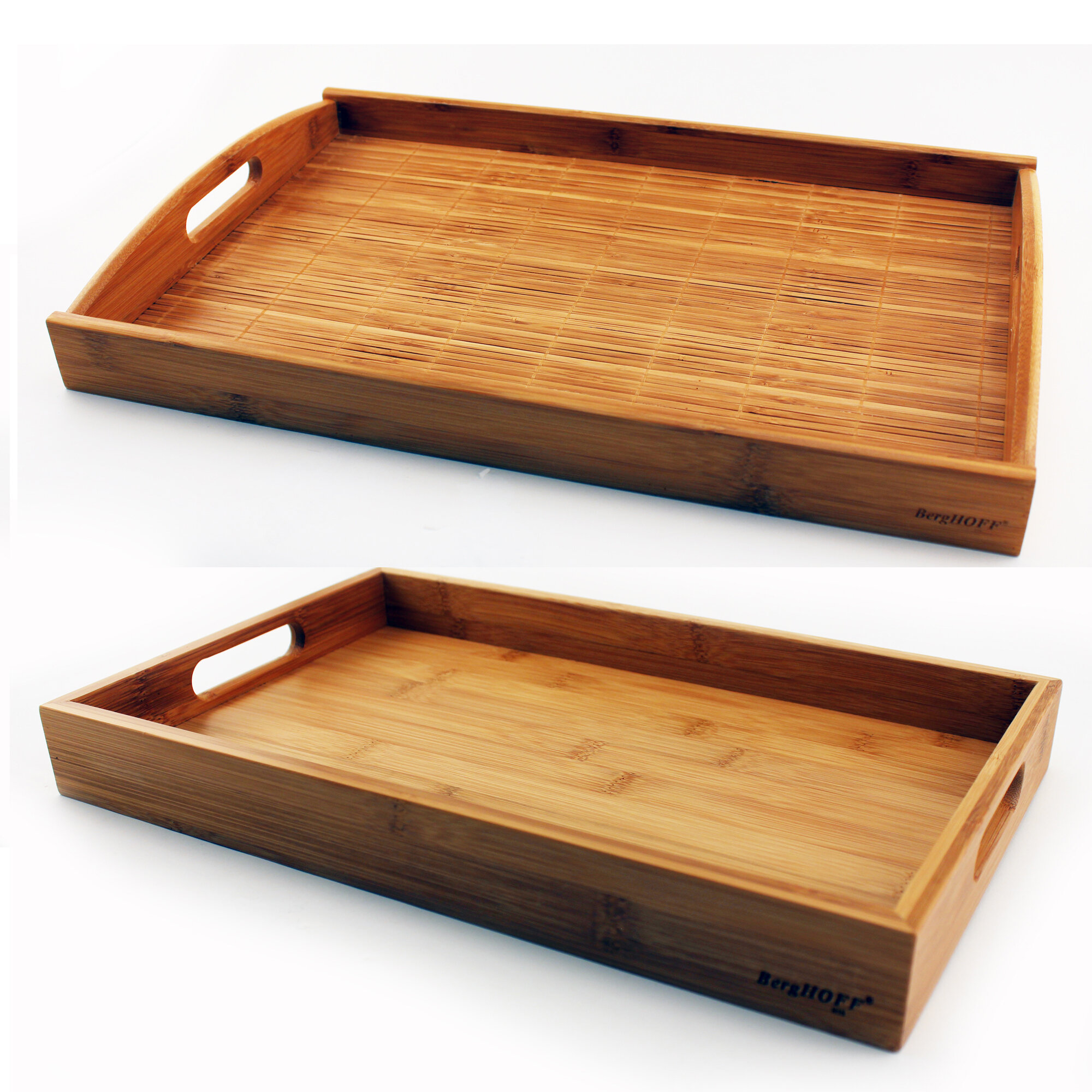 Bamboo TV Trays - Set of 4 by Lipper