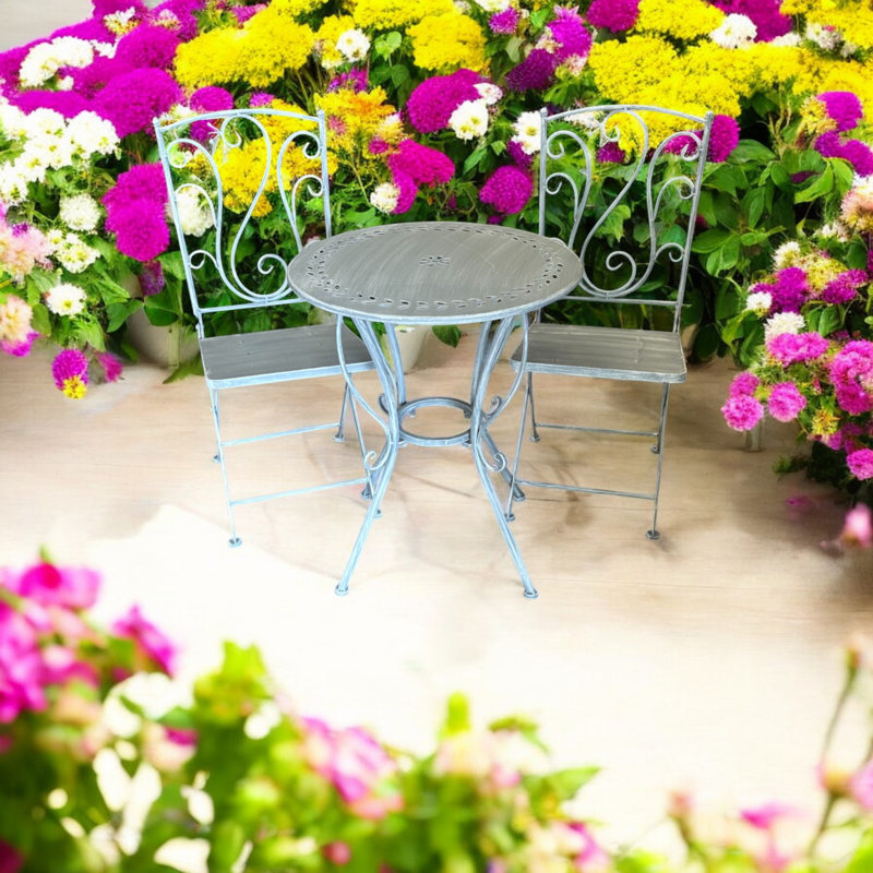 2 - Person Patio Dining Set with Round Table
