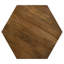 Athena Natural Hexagonal Top Coffee Table