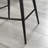Simsbury Velvet Modern Counter Bar Stools with Tapered Metal Legs & Quilted Diamond Stitching-93802352-93802360