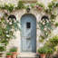 Roses artificielles suspendues-800034893