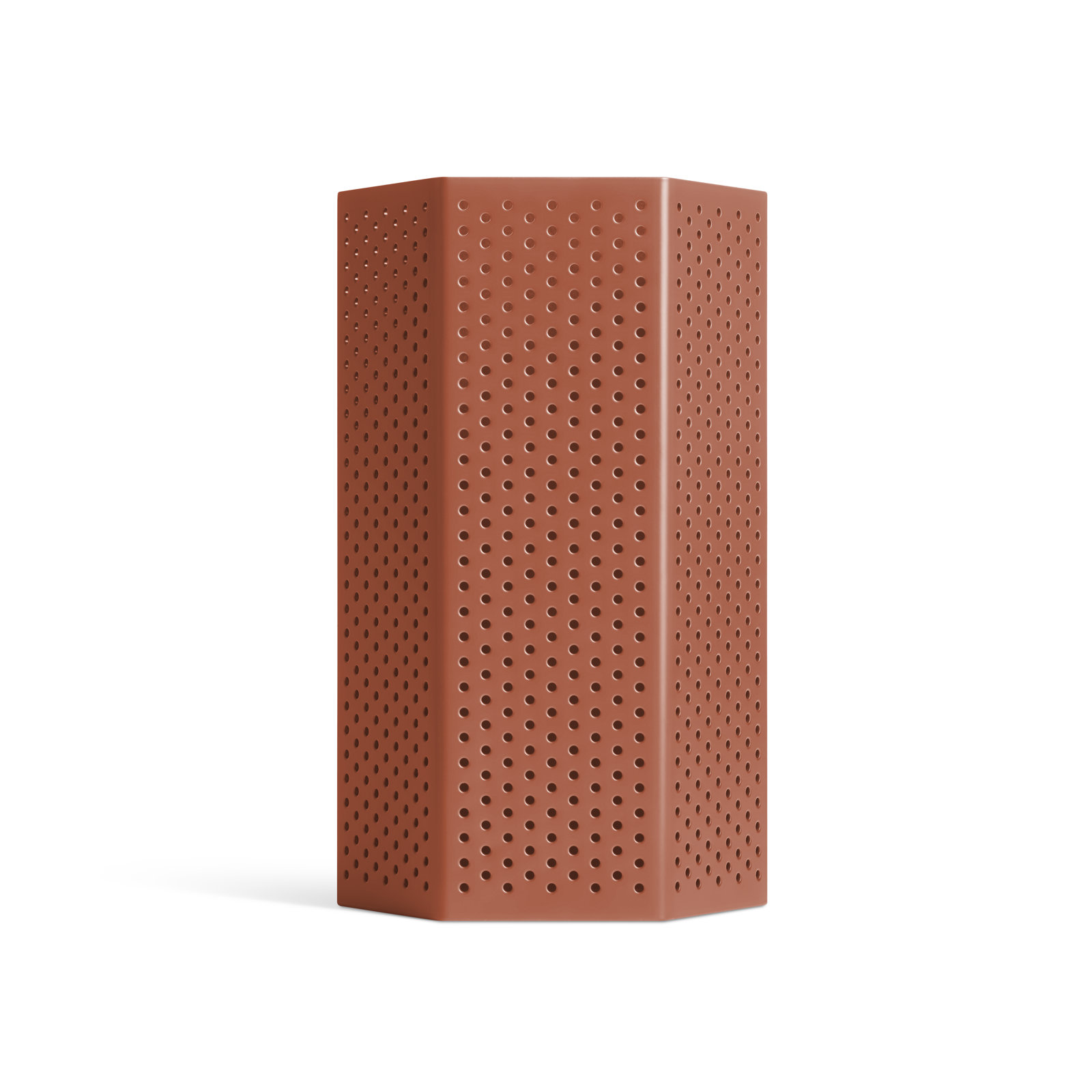 Wink Lantern, 9" H x 6" W x 5" D, Tomato