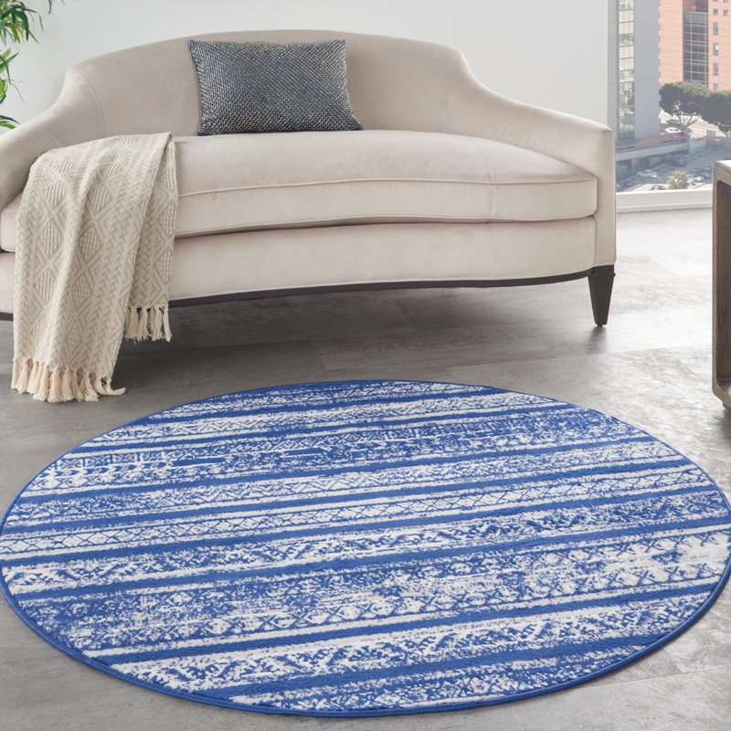Poteet Indoor Rug, Round 5'