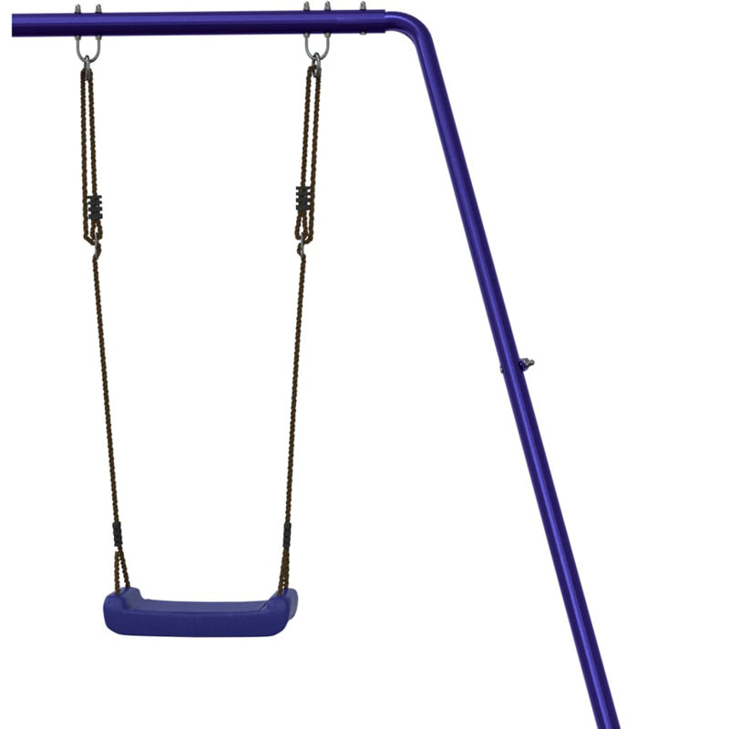 VidaXL Pine Swing Set with 2 Swing(s) , 1 Slide(s), Pine