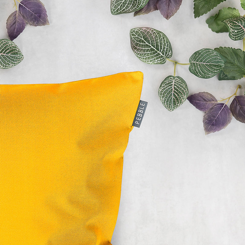 Indoor-Outdoor Cushion, Yellow