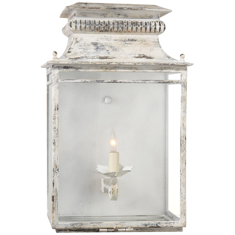 Suzanne Kasler Flea Market Lantern, Old White