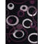 Tapis géométrique prune Gober-696177317