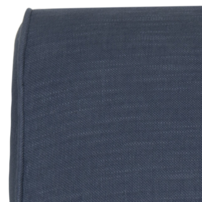 Fauteuil de 29,3 po de largeur, Bleu marine rayonne / viscose
