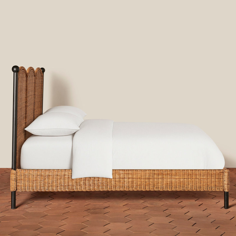 Lacoste Scalloped Bed, Queen