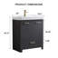 Ensemble de meuble-lavabo simple 30 po Ebony