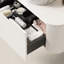 Wall Mounted Single Double With Stone Top
