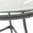 Orlando Outdoor Glass Top Faux Rattan Side Table,Tempered Glass Top End Table For Balcony Porch Deck-913321963