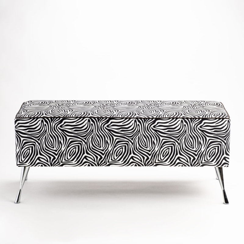 Selevae Velvet Upholstered Bench, H40 x W130 x D40cm