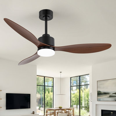 Loritta 3-Blade Ceiling Fan with Light