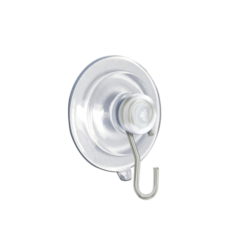 Suction Cup with Hook 1.75" Diameter, 20-Pack