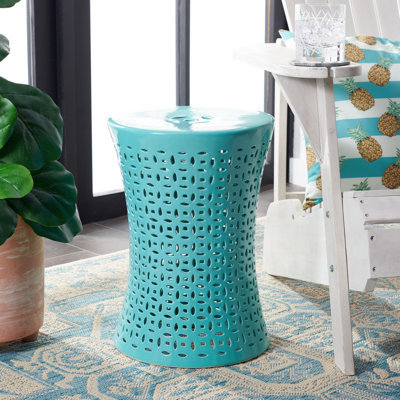 Alondo Ceramic Accent Stool