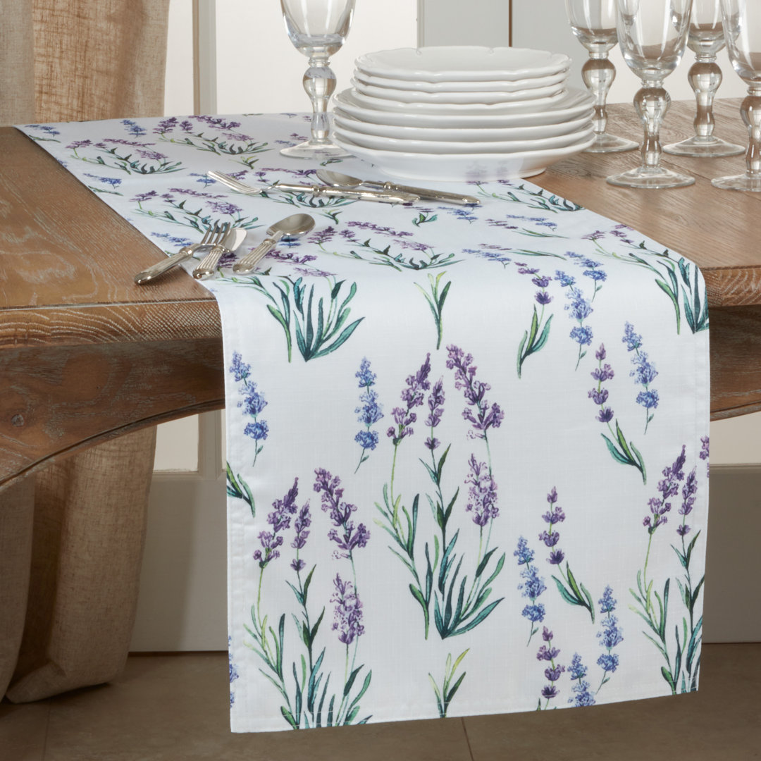 Darrius Floral Table Runner Rosalind Wheeler