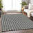 Premium Machine Washable Prisco Black Rug-1768789140