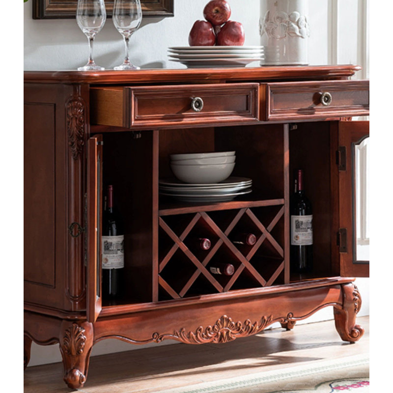 Support à vin en bois manufacturé 39,37 "