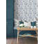 Beach Rose Teal Floral Fruits Wallpaper-292009965