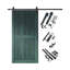 Porte de grange verticale à rayures verticales non assemblée et non assemblée 32 po x 80 po Homacer Royal Pin-123048912