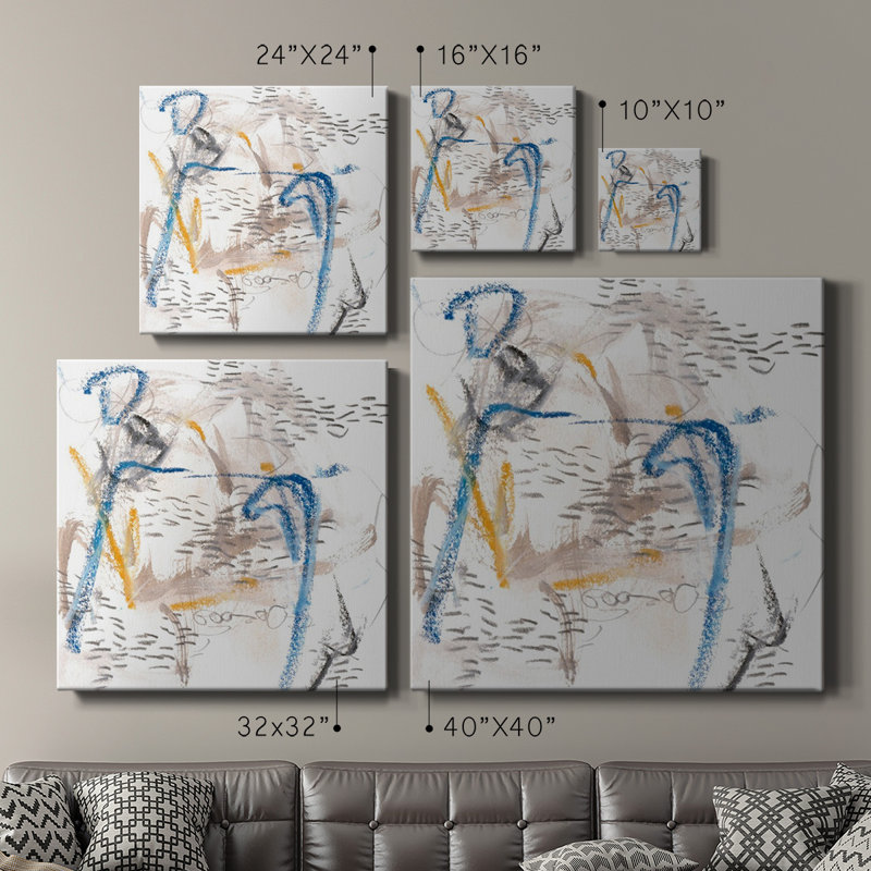 Toile tendue Tiger-Tail Gallery V-Premium - prête à être accrochée