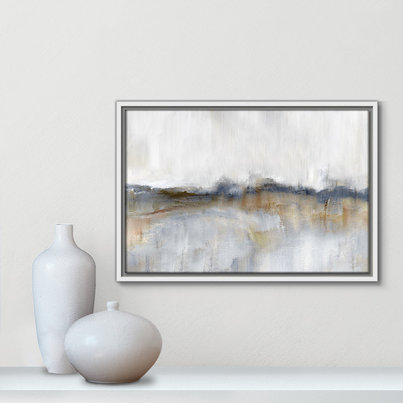 «Autumnal Tide» par Nan - reproduction sur toile flottante, H 13,5 po x l 19,5 po, Blanc