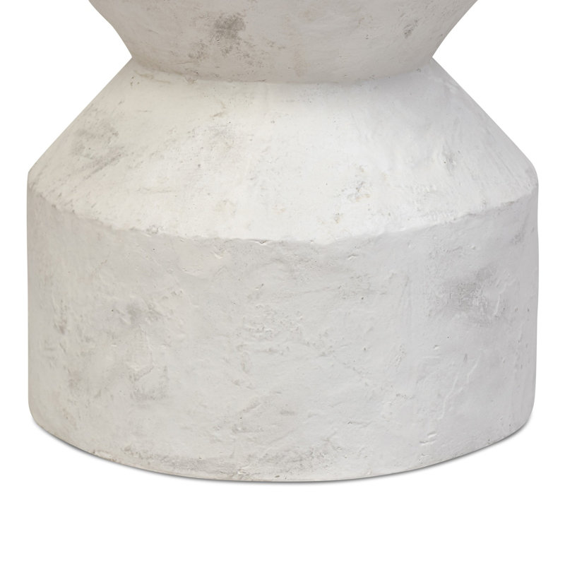 Ara End Table, Textured Lunar